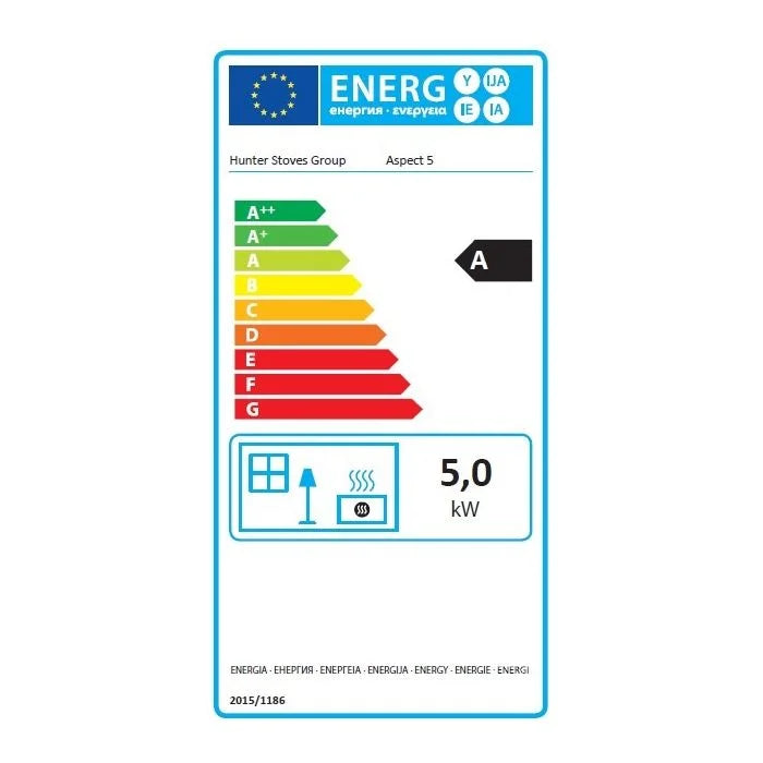 Aspect 5 Eco Multifuel – Hunter Stoves - Camden Fires