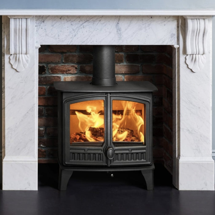 Herald 5 Slimline Eco, Double Door – Hunter Stoves - Camden Fires