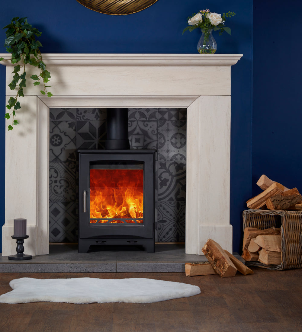 Woodford Didsbury 5 Wood Burning / Multifuel Ecodesign Stove - Camden Fires