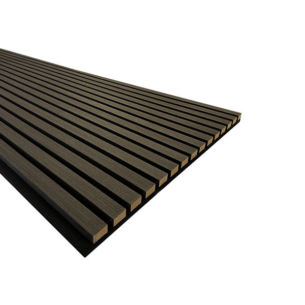 STRIVO Premium Charcoal Acoustic Slat Wall Panel