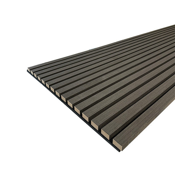 STRIVO Premium Charcoal Acoustic Slat Wall Panel