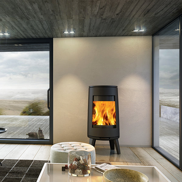 Dovre Bold 300 on Black Legs Wood Burning Stove