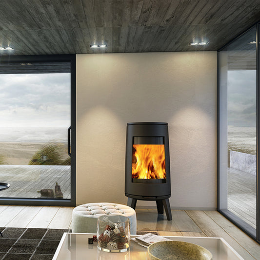 Dovre Bold 300 on Black Legs Wood Burning Stove