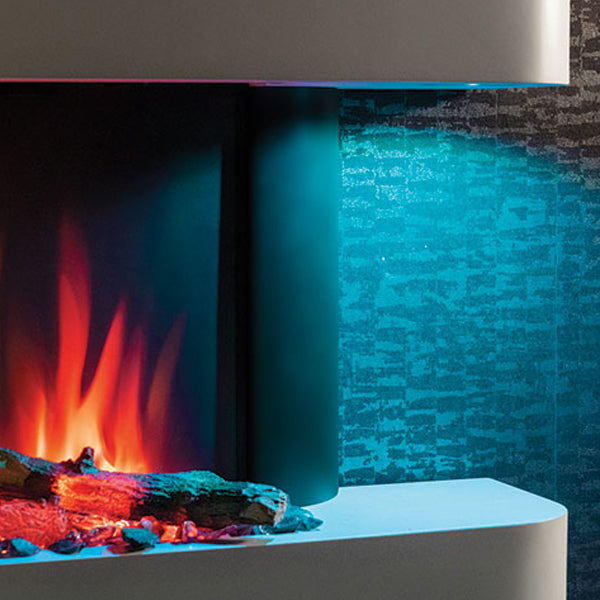 Gazco eStudio Arosa 140 Electric Fire Suite