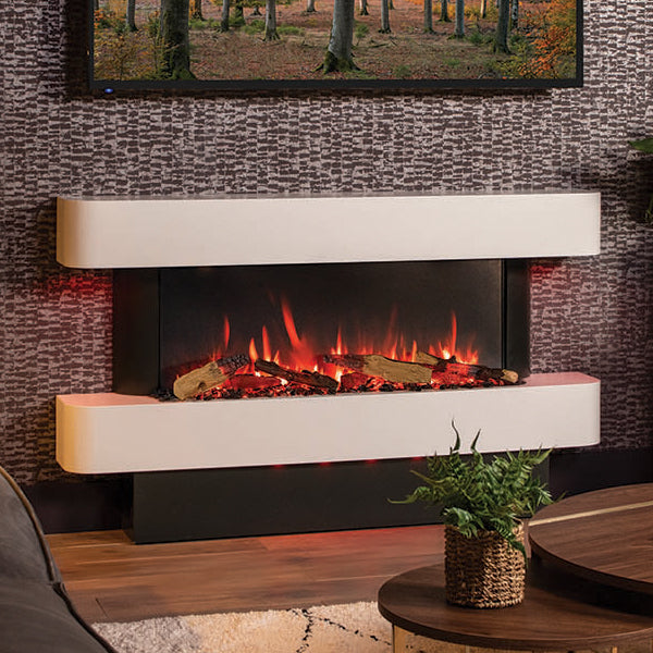 Gazco eStudio Arosa 140 Electric Fire Suite