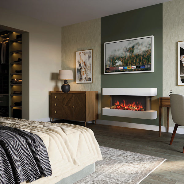 Gazco eStudio Arosa 140 Electric Fire Suite