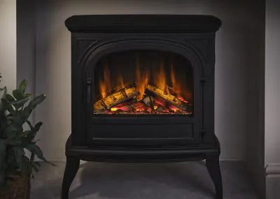 British Fires Hinton Cast Iron Electric Stove