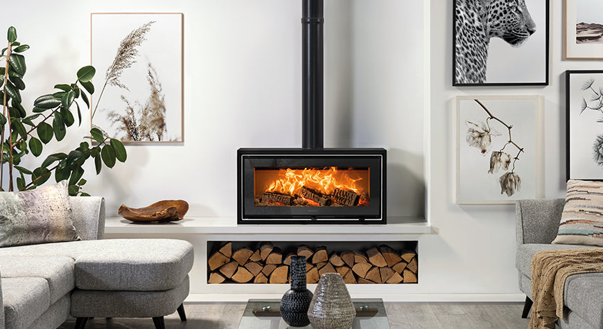 Studio Air 2 Freestanding Wood Burning Fire