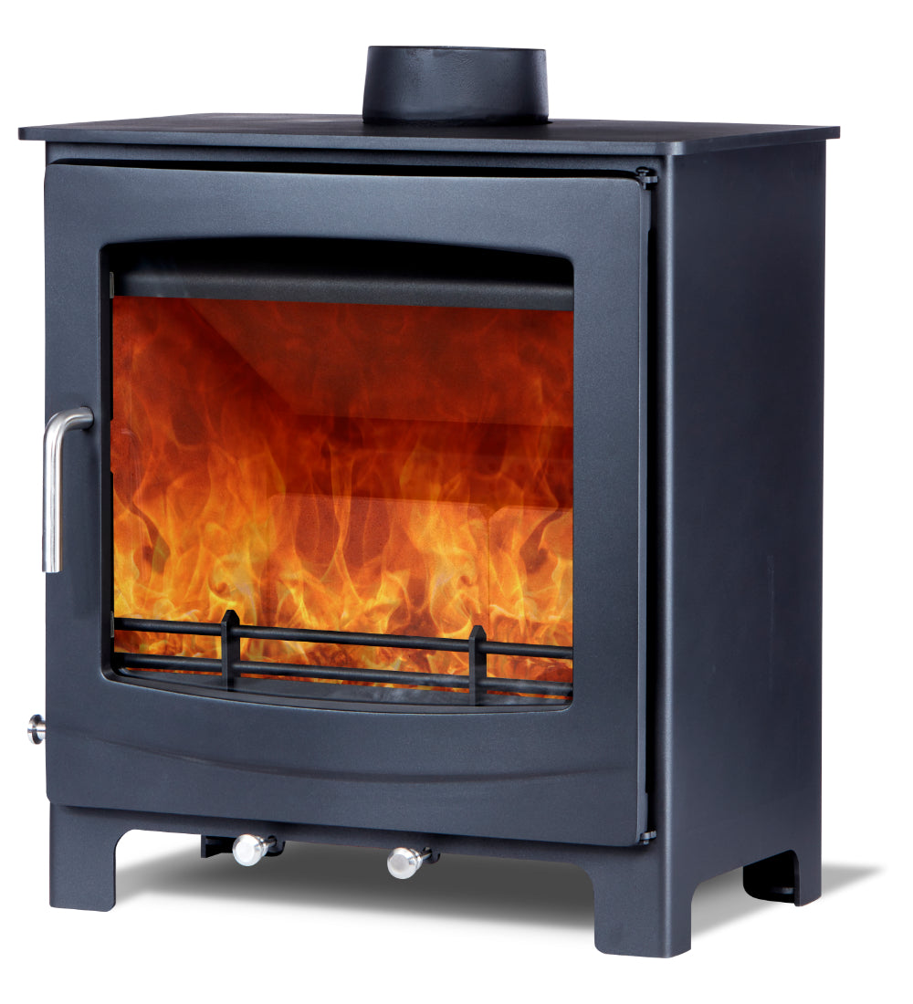 Woodford Turing 5XL Wood Burning / Multifuel Ecodesign Stove - Camden Fires