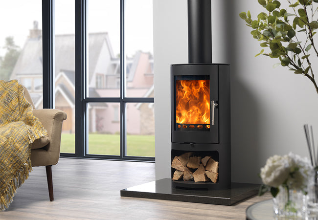 Cast Tec CT5 Cylindrical Wood Burning Stove