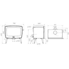 Dovre Vintage 50 Wood Burning Stove