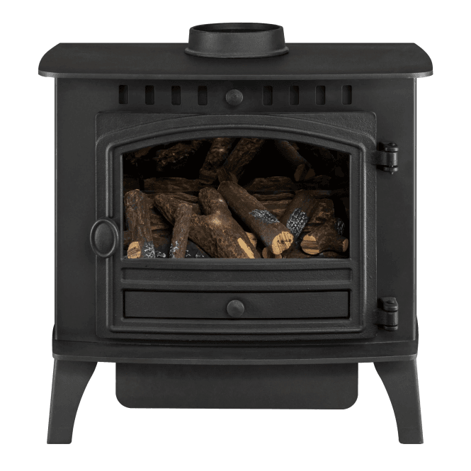 Herald 6 Natural Gas (Single Door) – Hunter Stoves - Camden Fires