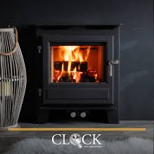 Clock Blithfield Inset Multifuel