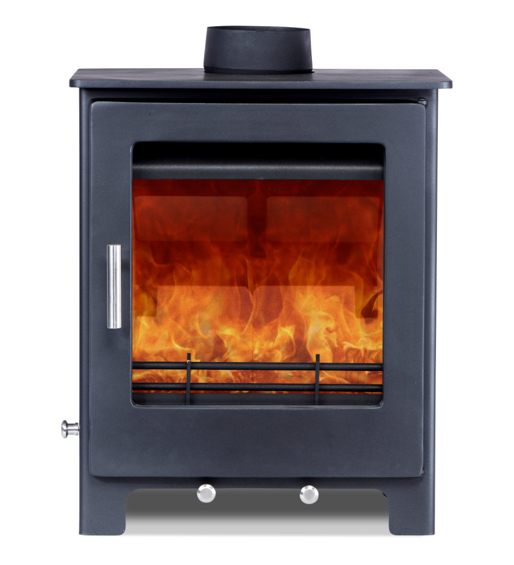 Woodford Lowry 5X Wood Burning / Multifuel Ecodesign Stove - Camden Fires
