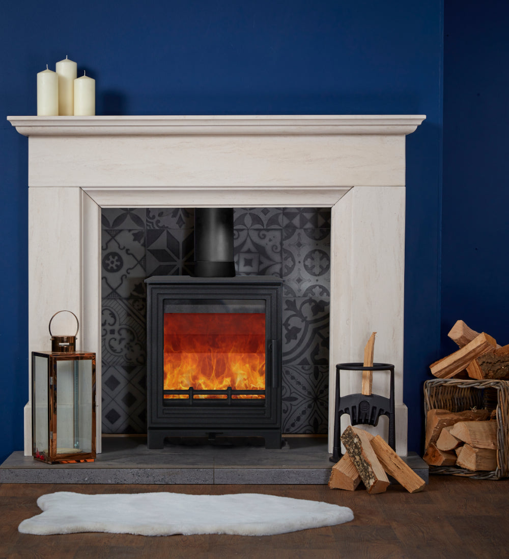 Woodford Pankhurst Medium 5kW Wood Burning Ecodesign Stove - Camden Fires