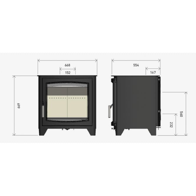 Aspect 14B Eco Boiler Stove – Hunter Stoves - Camden Fires