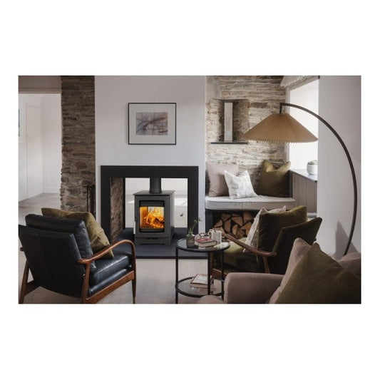 Aspect 4 Eco Double Sided Wood Burner – Hunter Stoves - Camden Fires