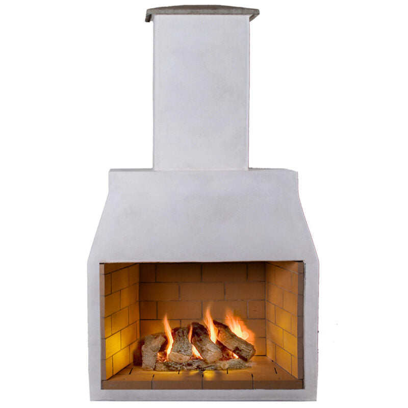 The Isokern Garden 1200 Outdoor Fireplace