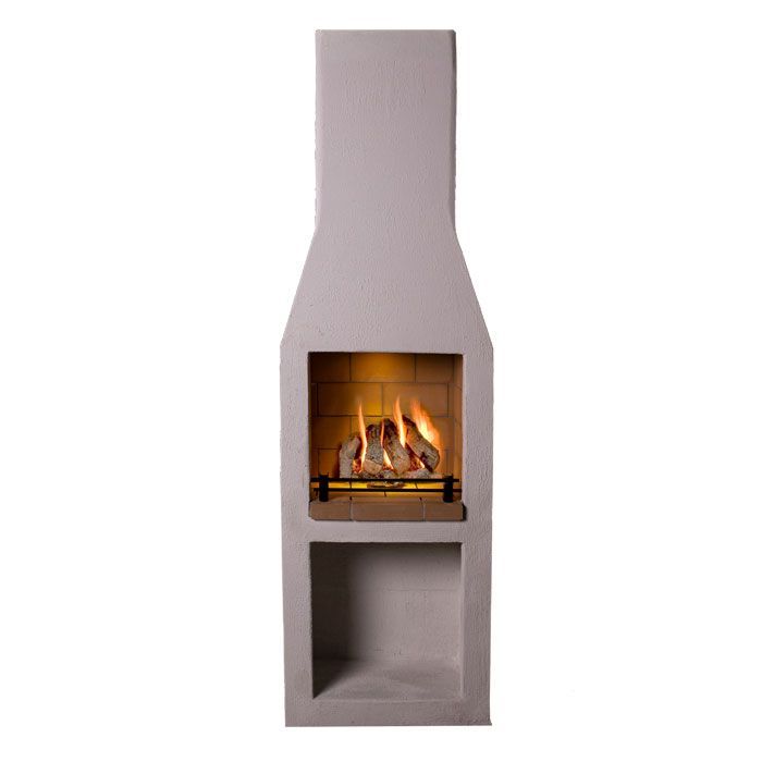The Isokern Garden 500 Outdoor Fireplace