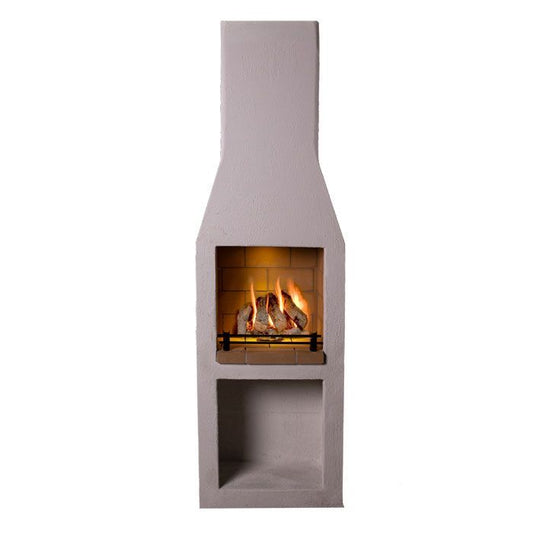 The Isokern Garden 500 Outdoor Fireplace - Camden Fires