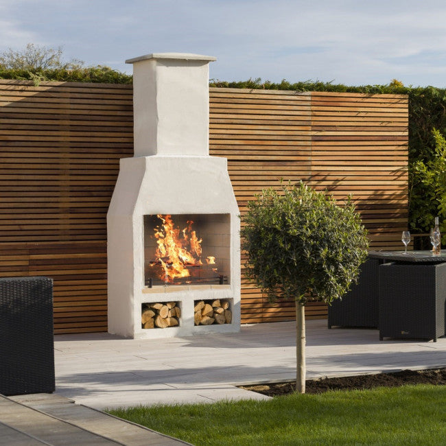 The Isokern Garden 1200 Outdoor Fireplace - Camden Fires