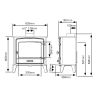 Stovax County 5 Multi Fuel Eco stove
