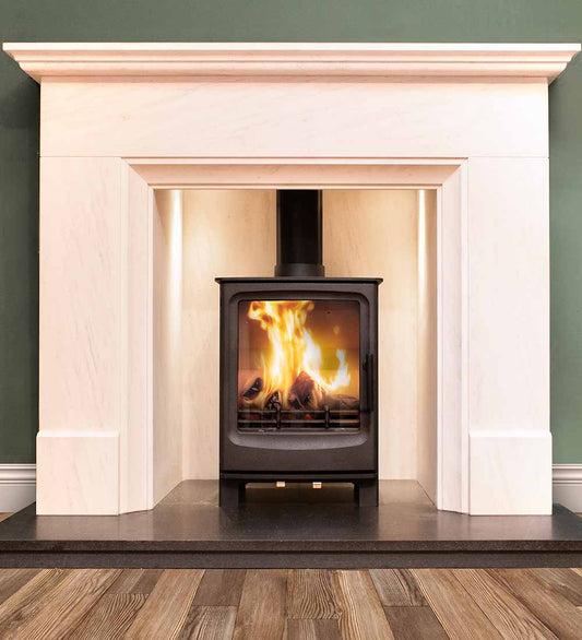 Carrington with 10m of 316 5 Inch Dura Flue Pack - Camden Fires