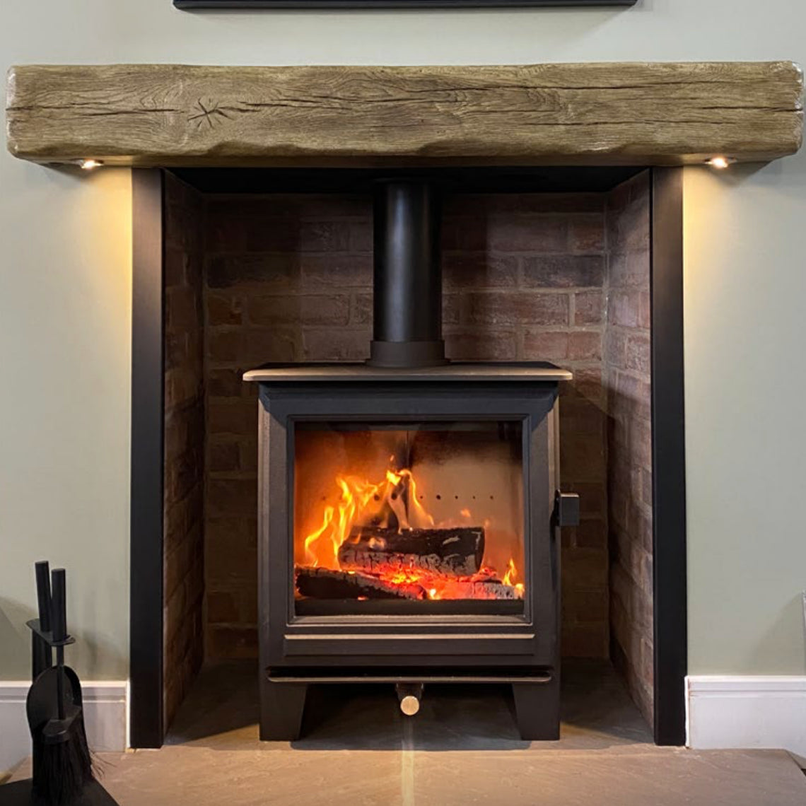 Clock Sudbury Wood Fuel Stove