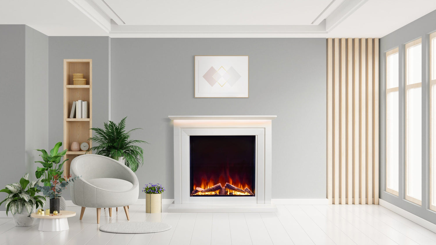 Electric Fires Contemporary