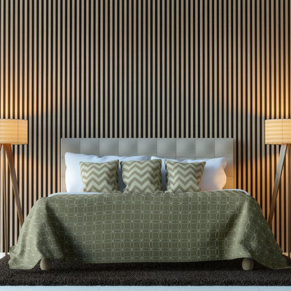 STRIVO Premium Natural Oak Acoustic Slat Wall Panel