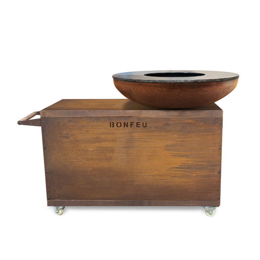 BonFeu BonBiza Island plancha grill fire pit outdoor
