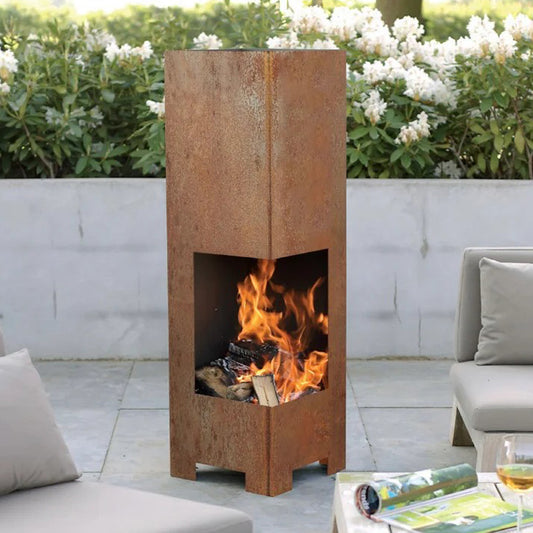 Box Burner Firepit