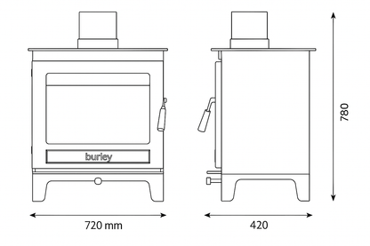 Burley Crownley 9412 Wood Burning Stove