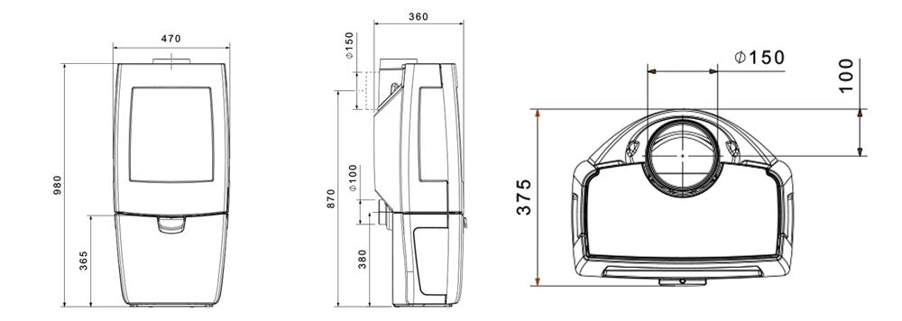 Dovre Sense 203 Wood Burning Stove