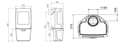 Dovre Sense 203 Wood Burning Stove