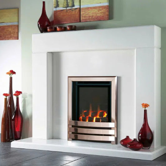 Delamere HE Thermostatic Remote Control Gas Fire Conventional Flue