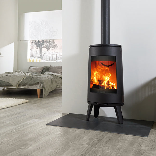 Dovre Bold 300 on Black Legs Wood Burning Stove