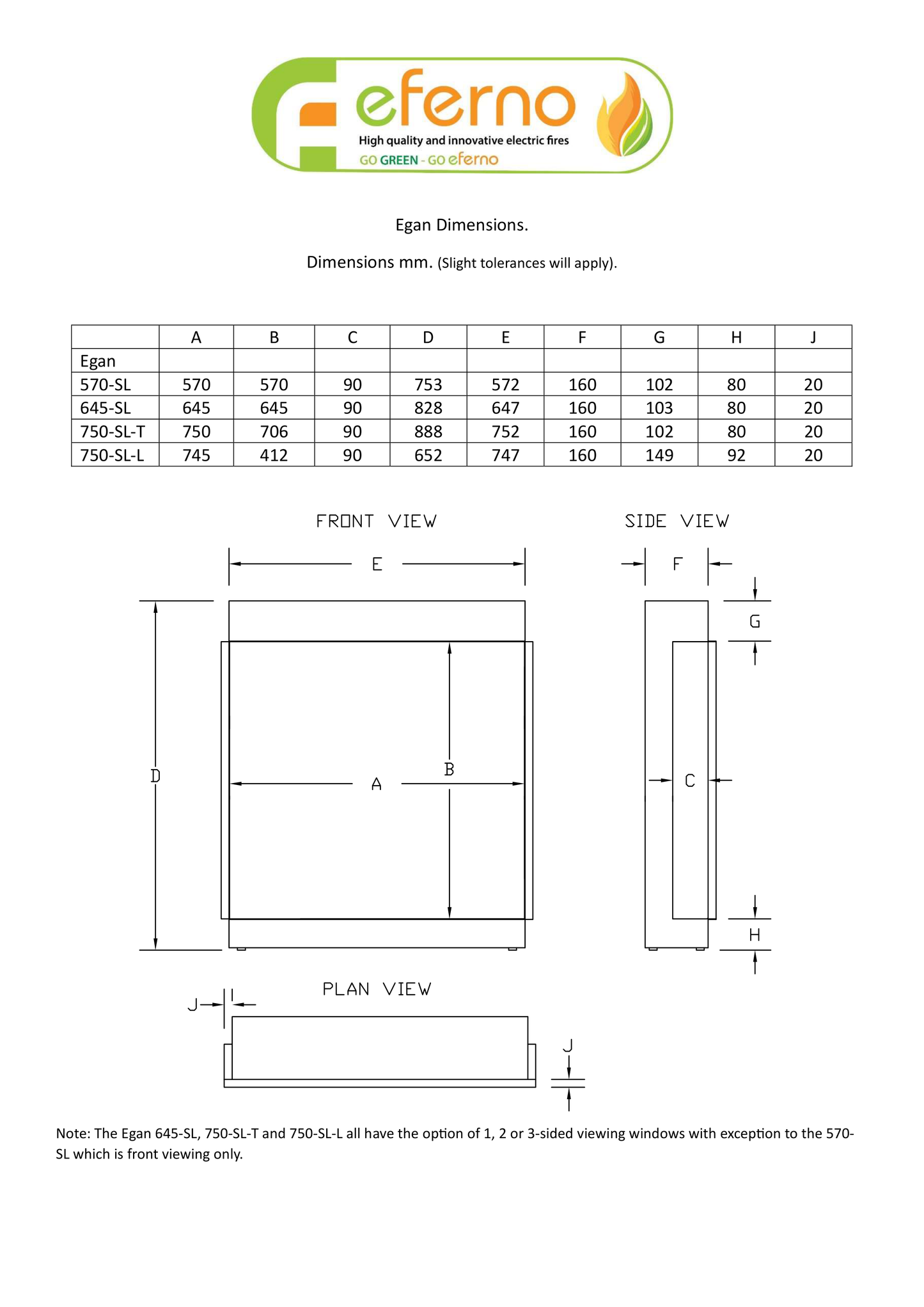 Tudor EL Suite Flat Wall Fix Electric Fire