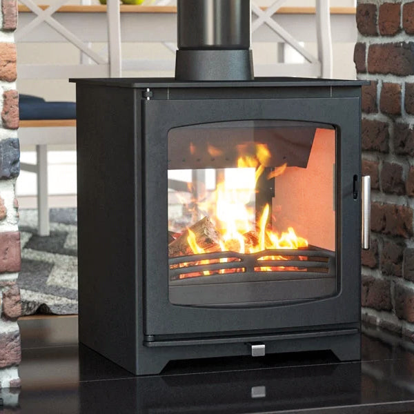 Henley Hazelwood6.5kw  Double Sided Wood Burning Stove Eco