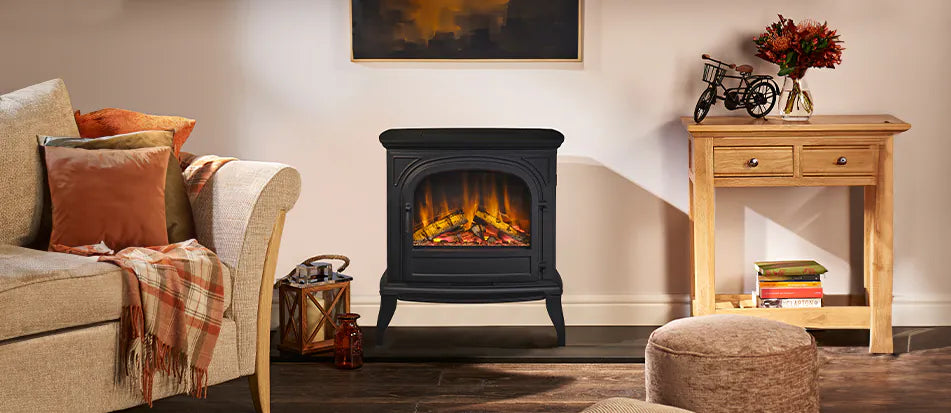 British Fires Hinton Cast Iron Electric Stove