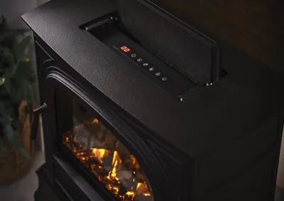 British Fires Hinton Cast Iron Electric Stove