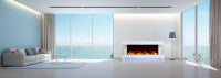 Stylist 77 Suite Flat Wall Fix Electric Fire