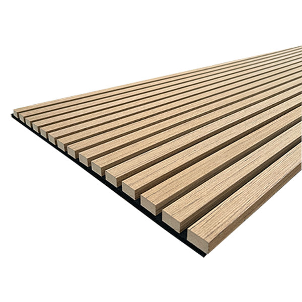 STRIVO Premium Natural Oak Acoustic Slat Wall Panel