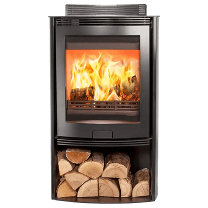 Di Lusso R5 Euro Eco with Curved Black Sides - Camden Fires