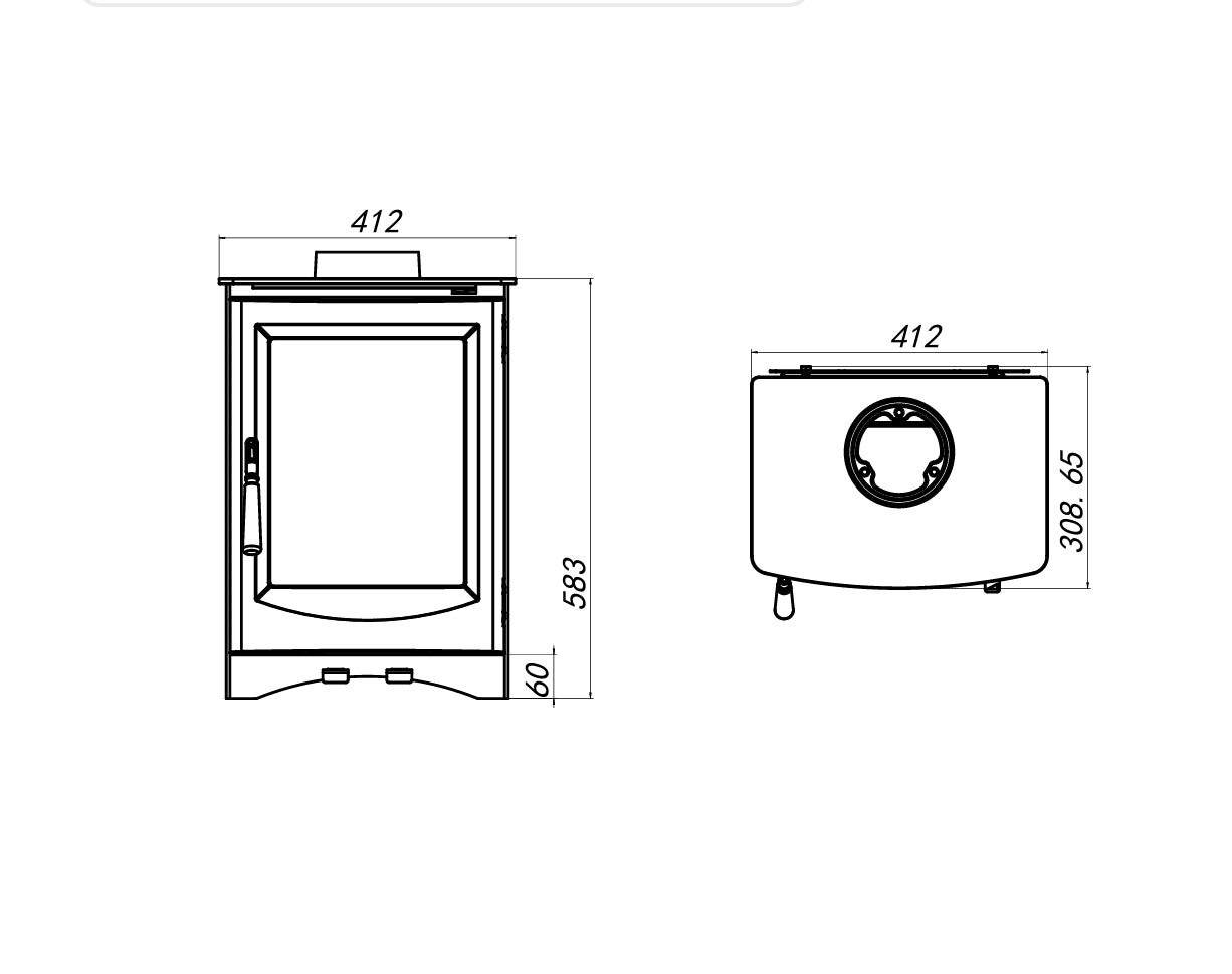 Panther 5 SE Multi-fuel Stove