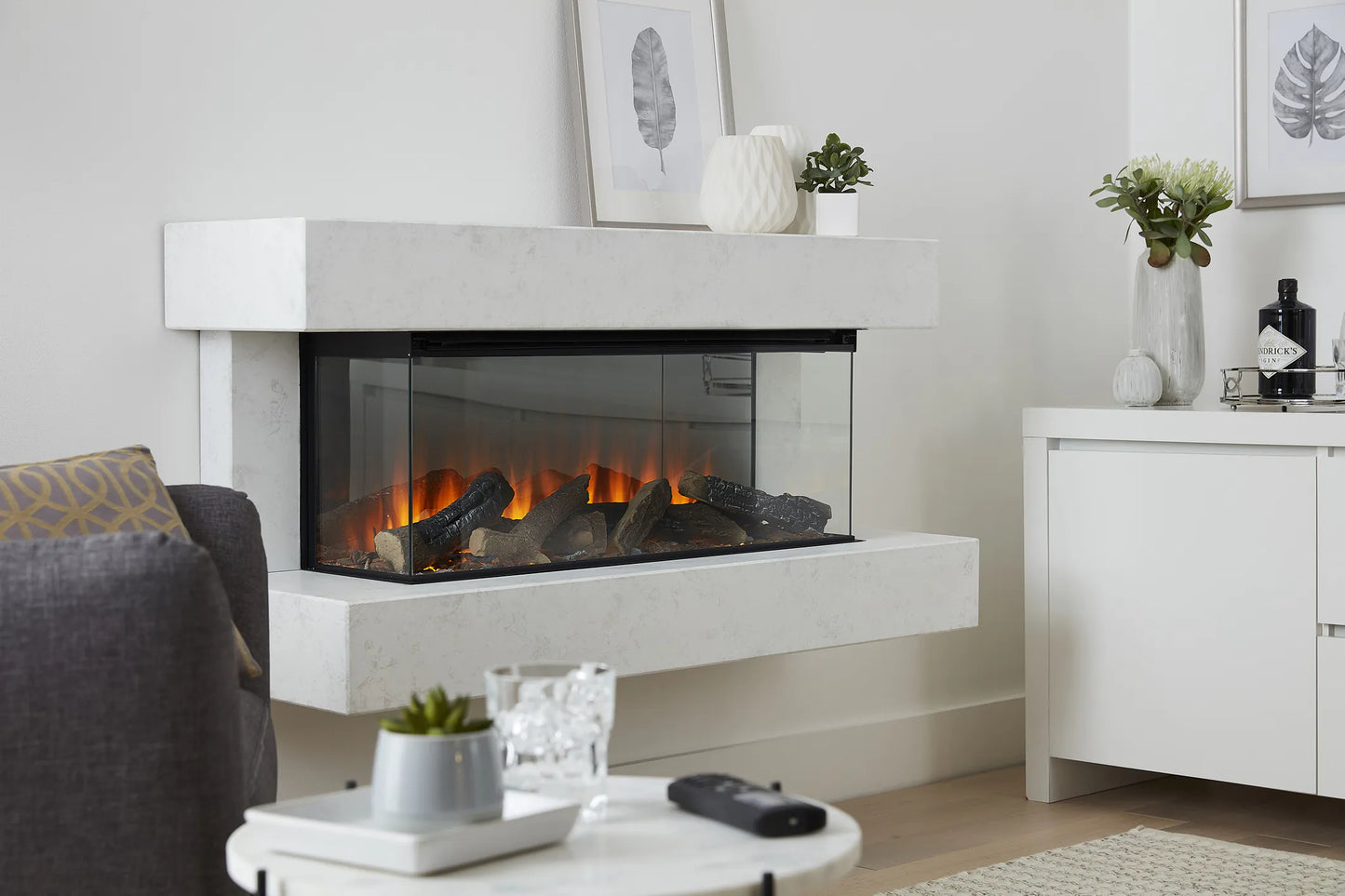 British Fires Winchester Electric Fire Suite