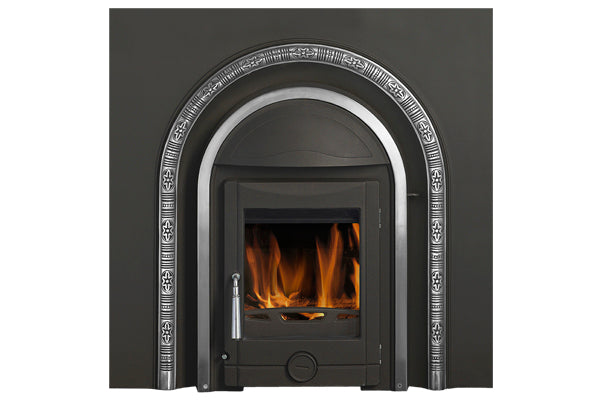 CastTec Polaris Decorative Inset Multi-Fuel Stove Arched Inset