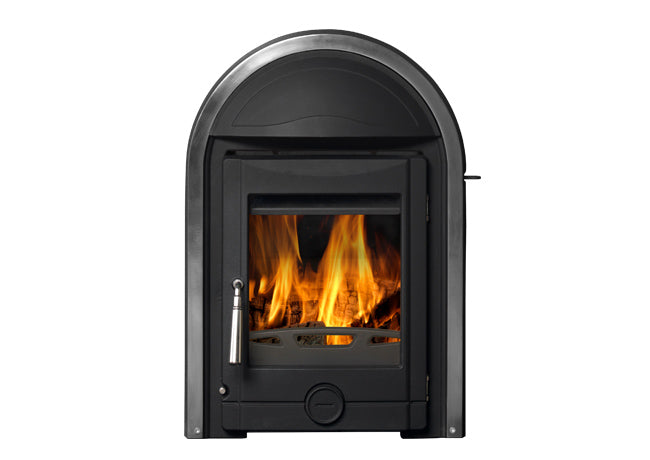 CastTec Polaris Decorative Inset Multi-Fuel Stove Arched Inset
