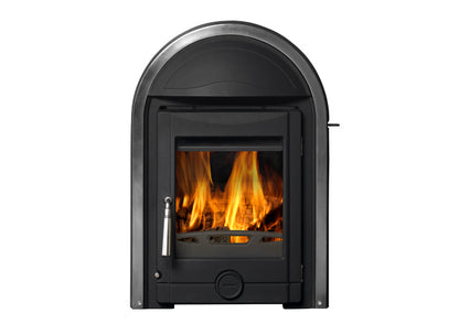 CastTec Polaris Decorative Inset Multi-Fuel Stove Arched Inset