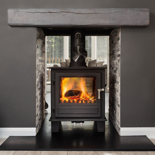 Clock Blithfield Double Sided Stove Multifuel